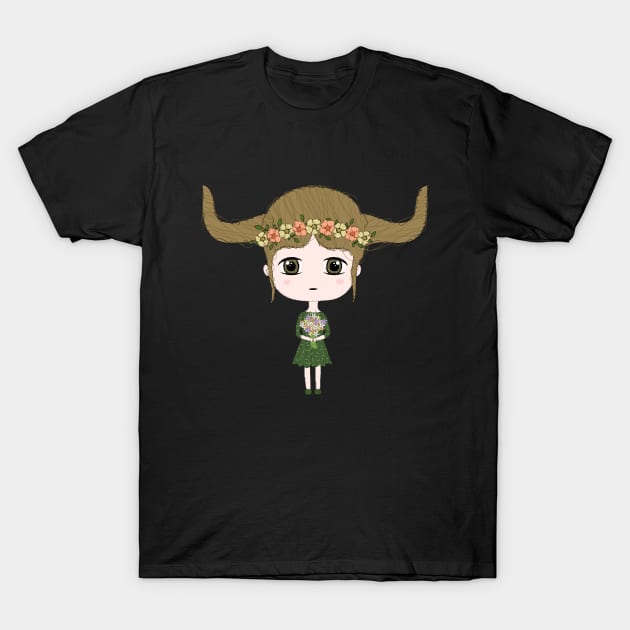 Taurus Girl T-Shirt by TheBanannaTheory